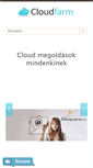 Mobile Screenshot of cloudfarm.hu